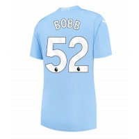 Manchester City Oscar Bobb #52 Hjemmedrakt Dame 2023-24 Kortermet